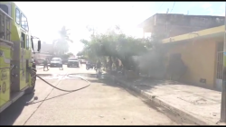 Incendio en la Morelos