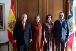En España se reúne el Gobernador Quirino Ordaz con Titulares del ramo en ese país europeo