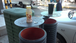 Robo de botes de basura genera mala imagen en Zona Dorada