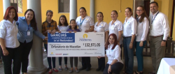 Recibe Orfanatorio donación de 130 mil pesos