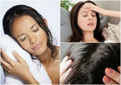 Dormir con el cabello mojado daña tu salud