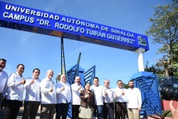 Se devela placa del Campus "Dr Rodolfo Tuirán" en la UAS