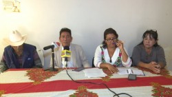 Lideres indígenas en contra de que permanezca tomada la UAIS