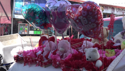 Venta de regalos por San Valentín