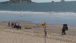 Localizan a hombre ahogado en el mar