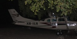Tras persecución aérea, la Marina logra asegurar avioneta en Sinaloa de Leyva