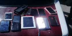 Detienen a 4 por asaltar camión, roban celulares