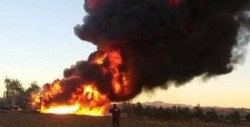 Explota ducto de Pemex en Puebla