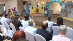 Niños de primaria realizan final del cuentacuentos