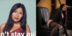 Divulgan fotografías de Yalitza Aparicio en lencería