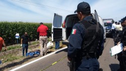Encuentean a persona asesinada y calcinada