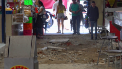 Trabajos de remodelación en mercado "José María Pino Suárez"