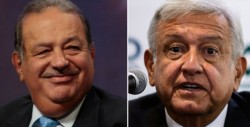 López Obrador dice que Carlos Slim se retira en su sexenio y quiere ayudarlo