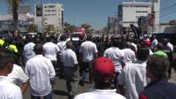 Castigan a taxistas que bloquearon Avenida en Mazatlán