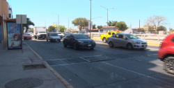 Rejilla suelta por la Insurgentes