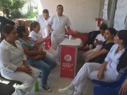 Se mantiene plantón de enfermeros en el Hospital General de Mazatlán