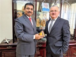 Promueve el Gobierno de Sinaloa la exportación de granos ante las embajadas de la India y Sudáfrica
