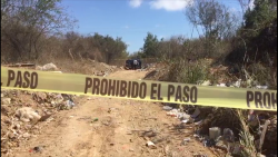 Rastreadoras localizan fosa clandestina