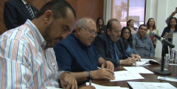 Firman convenio para creación de consejo consultivo profesional ciudadano