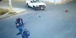 #Video Pequeño muere atropellado en Puebla