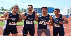 UAS campeones en la Universiada Regional en  4X100