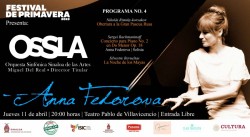 Hoy  Anna Fedorova con la OSSLA