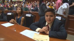 Igualdad de género y fomento de valores exigen diputados infantiles