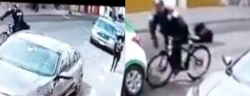 ¡No creerás lo que le pasó a este policía por distraído!