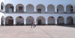 Guardias en el Ayuntamiento de Culiacán