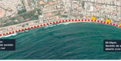 Conoce los días y horarios en que cerrarán la Avenida del Mar