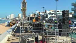 Se adueñan de la Avenida Del Mar los escenarios del Mazatlán Fest