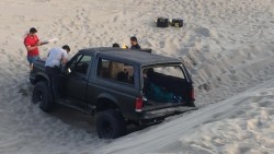 Una persona muerta y cinco heridas tras accidente en las dunas de El Tambor