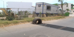 Cada vez más peligrosa alcantarilla sin rejas