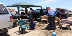 Se recogieron 1156 toneladas de residuos sólidos en centros de recreo
