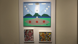 Exposición de pintura sobre ovnis
