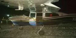 Aseguran avioneta y sustancias nocivas en Navolato