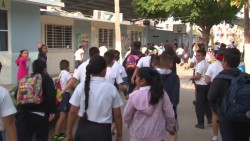 Sin disturbios, ni daños regreso a las aulas en Mazatlán