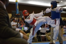 Elena Camelo campeona nacional para Sinaloa en TKD en Olimpiada Nacional 2019