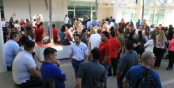 Paro de labores en la USE, por horas extras no pagadas