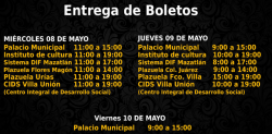 Inicia entrega de boletos gratuitos para festejo del “Día de las Madres”