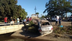 Un muerto y dos heridos en accidente automovilístico