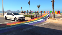 Hacen de Mazatlán, ciudad incluyente con colores representativos de comunidad LGBT