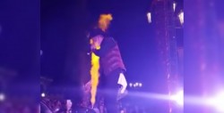 Se quema la cara a 'El Gallo' Elizalde durante concierto en Jalisco