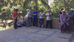 Tintes político-electorales detrás de la manifestación de productores en Palacio de Gobierno
