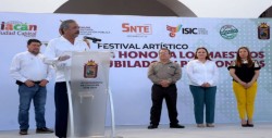 Festejo de maestras y maestros jubilados y pensionados
