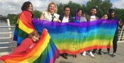 Integrantes de la comunidad de la diversidad se hacen visibles 