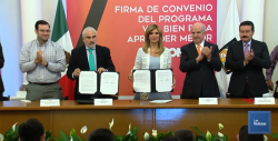 Apoyan a estudiantes con deficiencia visual