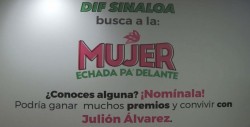 DIF Sinaloa busca reconocer a la mujer echada pa delante