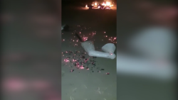 Se incendia carroza del carnaval en Villa Unión