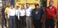 Habilitan Club de Leones como opción de Refugio Temporal